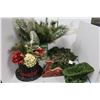 Image 1 : LOT D'ITEMS DE NOËL DÉCORATIF