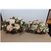Image 1 : LOT DE 2 ENS DE FLEURS ARTICIELLES