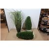 Image 1 : LOT DE 3 PLANTES ARTIFICIEL