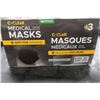 Image 1 : LOT DE 24btes DE 50pcs MASQUES   4PLIS NOIR