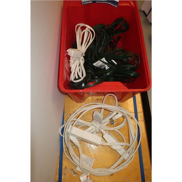 LOT DE 13 RALLONGES ÉLECTRIQUES (SANS BAC)