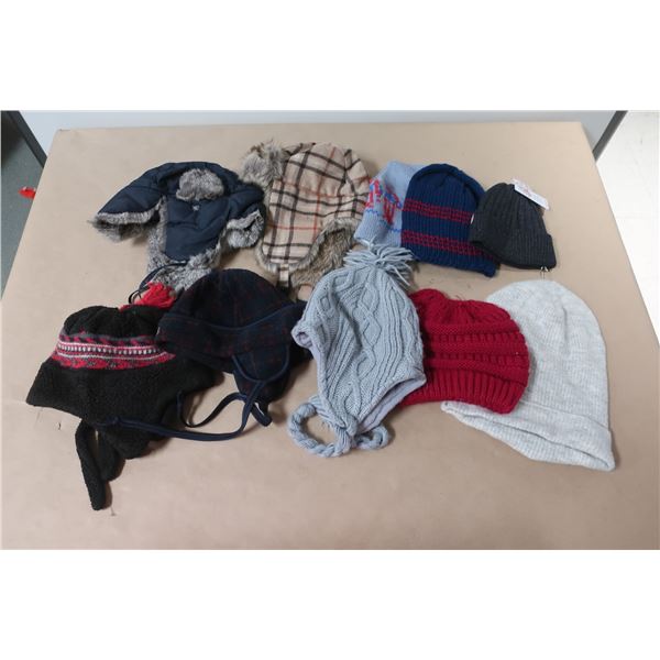 LOT DE 10 TUQUES ASST.