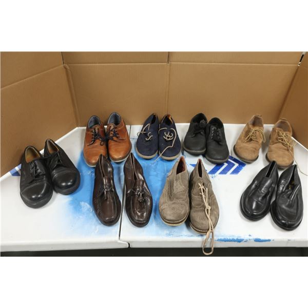 LOT DE 8 CHAUSSURES ASST D'HOMMES -TAILLES ASST