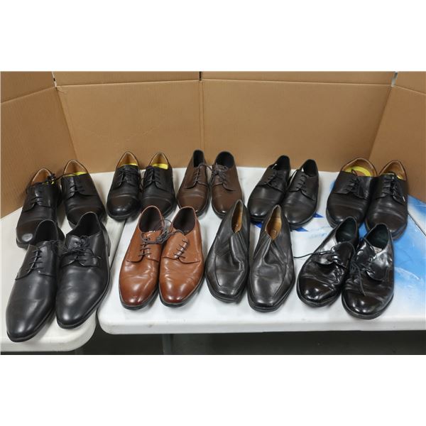 LOT DE 9 CHAUSSURES ASST D'HOMMES -TAILLES ASST