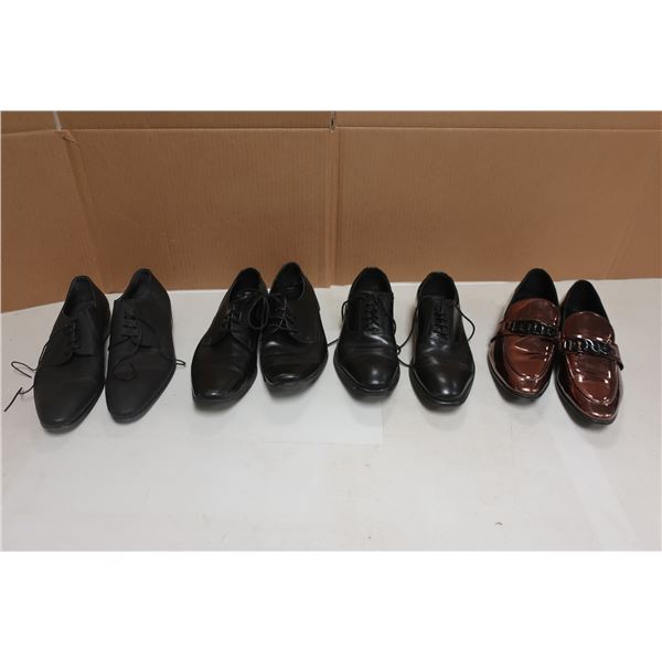 LOT DE 4 CHAUSSURES ASST D'HOMMES -TAILLES ASST