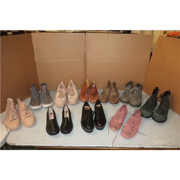 LOT DE 10 CHAUSSURES ASST DE FEMMES -TAILLES ASST