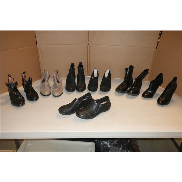 LOT DE 7 BOTTES ASST DE FEMMES -TAILLES ASST