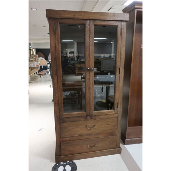 ARMOIRE EN BOIS 34"x19"x71"