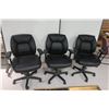 Image 1 : LOT DE 3 CHAISES DE BUREAU