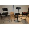 Image 1 : LOT DE 4 BANCS ASST