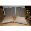 Image 1 : LOT DE 4 COUSSINS ASST