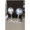 Image 1 : LOT DE 2 VENTILATEURS SUR PIED