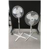 Image 1 : LOT DE 2 VENTILATEURS SUR PIED