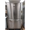 Image 1 : FRIGO 3-PORTES 36"x27"x70" GE PFCS1NFWA EN INOX. PORTE DE DROITE ENDOMMAGÉE
