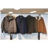 Image 1 : LOT DE 4 MANTEAUX POUR HOMMES
