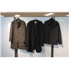Image 1 : LOT DE 3 MANTEAUX POUR HOMMES