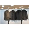 Image 1 : LOT DE 4 MANTEAUX POUR HOMMES