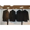 Image 2 : LOT DE 4 MANTEAUX POUR HOMMES