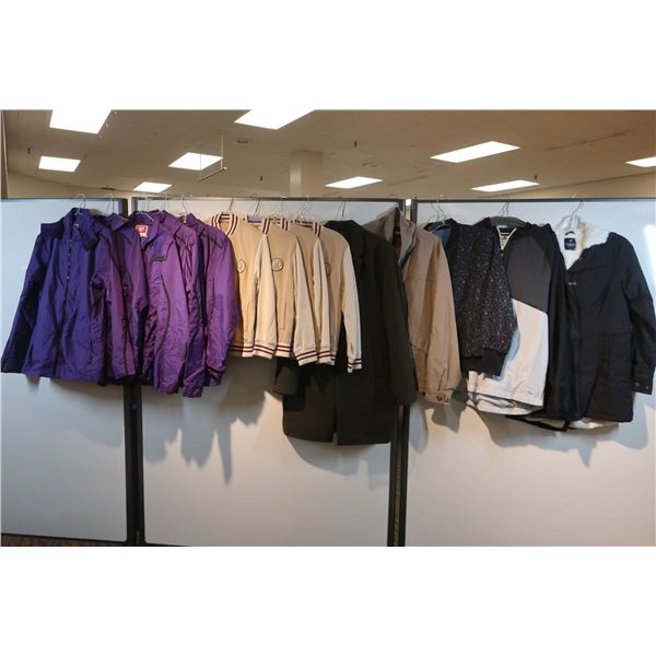 LOT DE 14 MANTEAUX POUR HOMMES