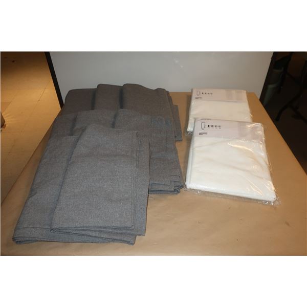 LOT DE 10 RIDEAUX ASST