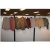 Image 1 : LOT DE 9 MANTEAUX POUR FEMMES