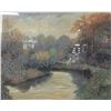 Image 1 : CADRE AVEC PEINTURE DE PAYSAGE