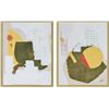 Image 1 : LOT DE 2 TOILES D'ART MURAL "EASLEY" DE RENWIL