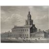 Image 1 : ESTAMPE - LA MAISON DE L'ÉTAT EN PHILADEPHIE 1776 / GRAVÉE PAR J.SERZ