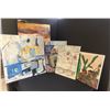 Image 1 : LOT DE 5 OEUVRES D'ART ASSORT.
