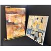 Image 3 : LOT DE 5 OEUVRES D'ART ASSORT.