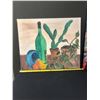 Image 4 : LOT DE 5 OEUVRES D'ART ASSORT.