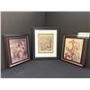 Image 1 : LOT DE 3 OEUVRES D'ART MURALES ASSORT.