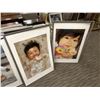 Image 3 : LOT DE 4 CADRES IKEA (SILVERHÖJDEN) AVEC DES IMAGES D'ENFANTS