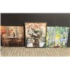 Image 1 : LOT DE 3 TABLEAUX ASSORT.
