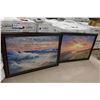 Image 1 : LOT DE 2 CADRES 40"x29"