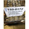 Image 2 : ONE PALLET OF STEEL 150-0172 CTS-SBS-47/150-H SPHERICAL BEVELED SEAT