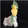 Image 1 : Natural Stone Handcarved Quartz Bird