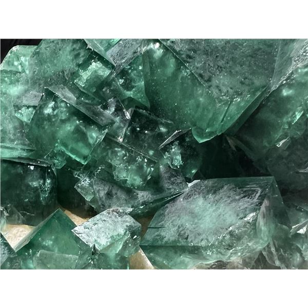 Natural Rare Green Fluorite Calcite 4900 Cts Quartz Specimen