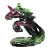 Image 1 : Natural Hand Carved Ruby/Sapphire Unicorn