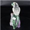 Image 1 : Natural Stone Handcarved Quartz Bird