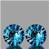 Image 1 : Natural Blue Cambodian Zircon Pair 6.50 MM - FL