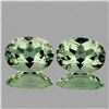 Image 1 : Natural Green Amethyst Pair 14x10 MM  [Flawless-VVS]