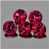 Image 1 : Natural  Burma Red Spinel 5 Pcs {Flawless-VVS1}