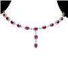 Image 1 : Natural Red Ruby Stunning Necklace