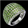 Image 2 : Natural Unheated  Chrome Diopside Ring