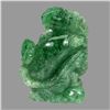 Image 2 : Natural  Aventurine 202 Cts Hand Carved Iguana