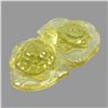 Image 3 : Natural Lemon Quartz Handcarved Turtle Family