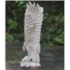 Image 2 : Hand Carved Antler Landing Eagle