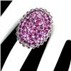 Image 2 : Natural Unheated  Rhodolite Garnet Ring