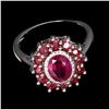 Image 1 : Natural Red Ruby  Ring